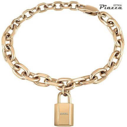 Breil Bracciale TJ3077 Breil promise con lucchetto oro