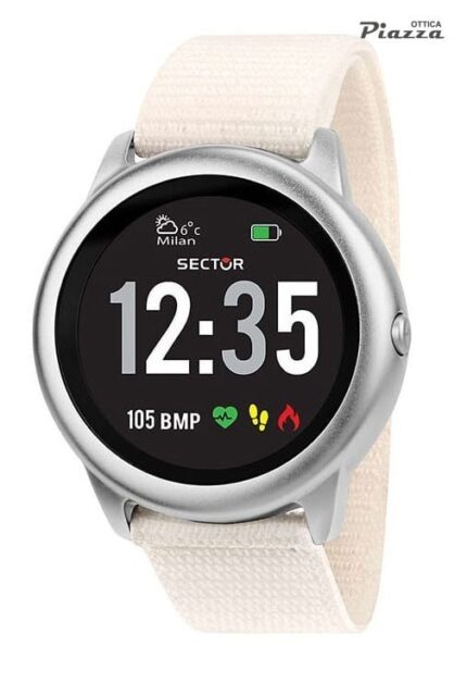 Orologio Sector Smartwatch S-02  R3251545502 white strap