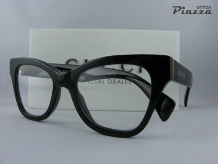 Occhiali da vista Gucci GG1133O 001 Gucci Logo