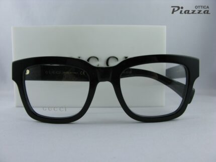 Occhiali da vista Gucci GG1138O 001 Gucci Logo