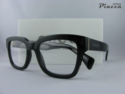 Occhiali da vista Gucci GG1138O 001 Gucci Logo