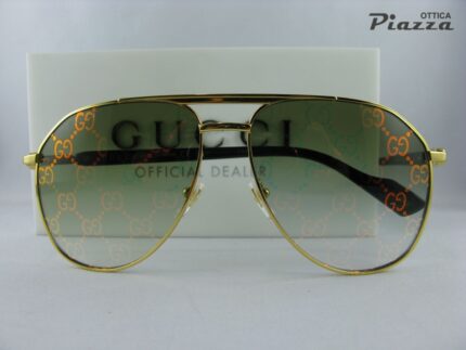 Occhiali da sole Gucci GG1220S 004 Gucci Logo 8056376417364