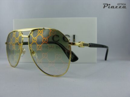 Occhiali da sole Gucci GG1220S 004 Gucci Logo 8056376417364