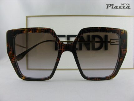 Occhiali da sole Fendi FE40012U 55F BAGUETTE