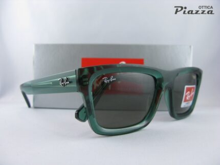Occhiali da sole Ray Ban RB4396 6681/3 Warren verde