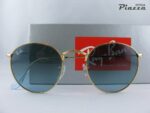 Occhiali da sole Ray Ban 3447 001/3M Round Metal