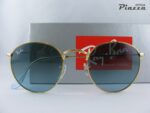 Occhiali da sole Ray Ban 3447 001/3M Round Metal