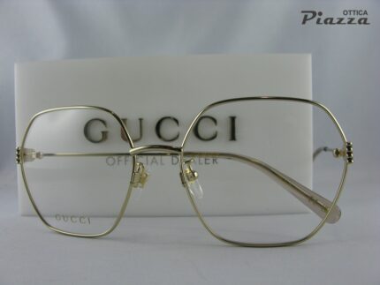Occhiali da vista Gucci GG1285O 001 Gucci Logo