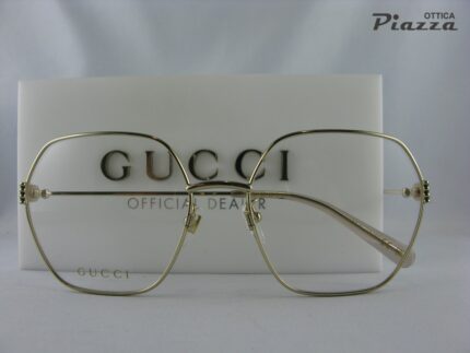 Occhiali da vista Gucci GG1285O 001 Gucci Logo