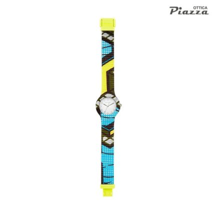 Orologio Hip Hop Wax Block HWU1145 VERDE STRIPES