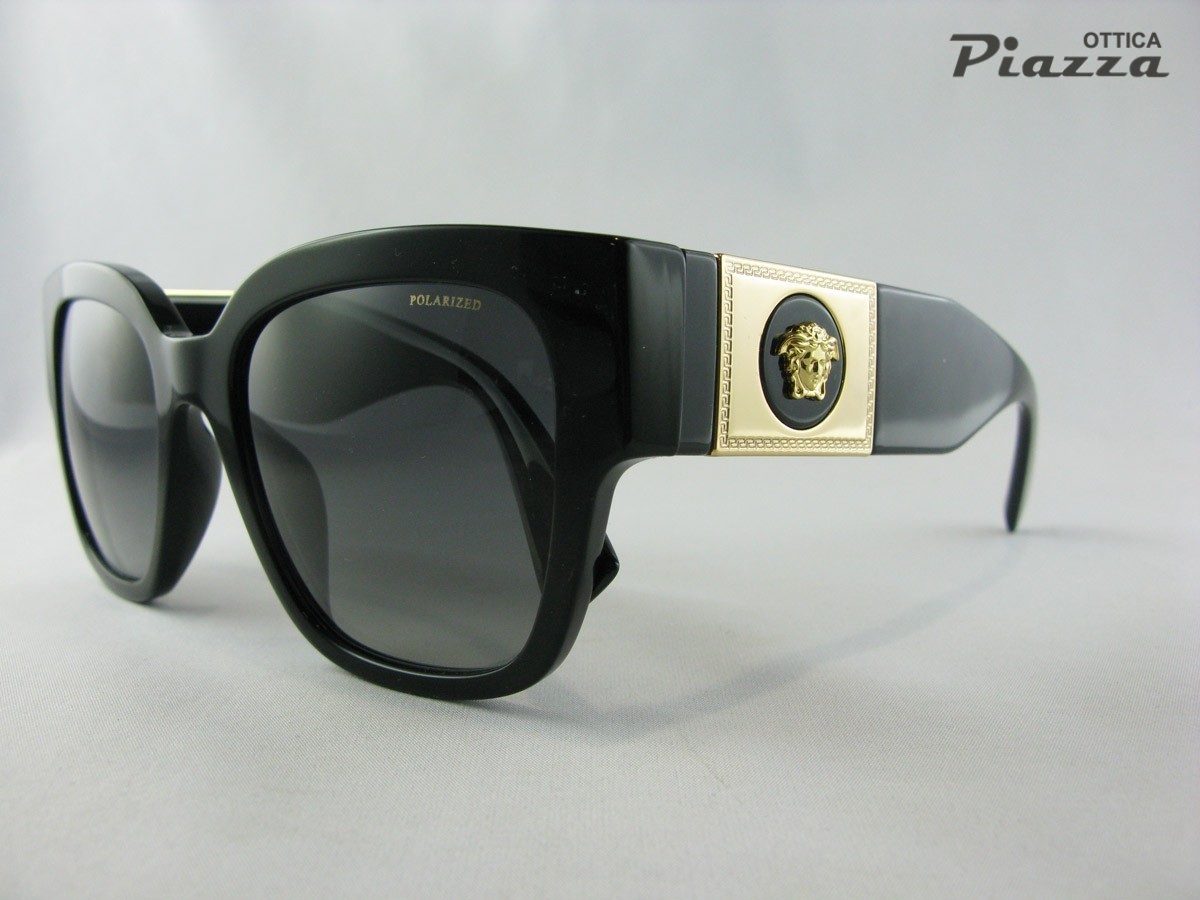 Occhiali da sole Versace VE4437U GB1/T3 Polarizzati