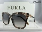 Occhiali da sole Furla SFU713 06FM tartarugati rosati