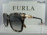 Occhiali da sole Furla SFU713 06FM tartarugati rosati