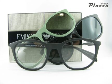 Occhiali da vista Emporio Armani EA4211 50011W clip on