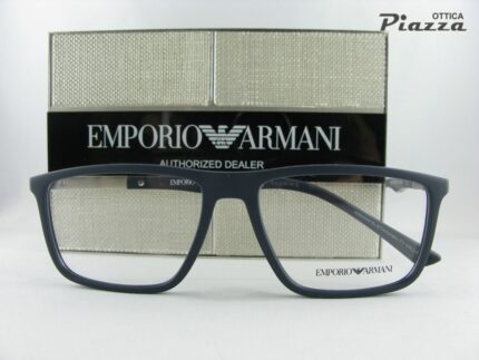 Occhiali da vista Emporio Armani EA3221 5088 blu opaco