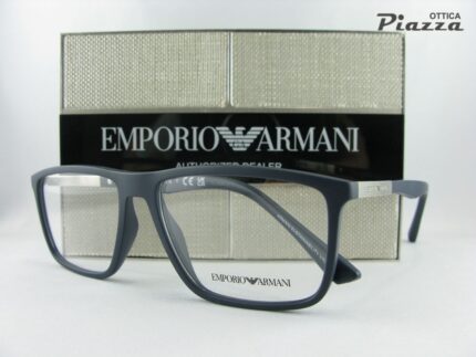 Occhiali da vista Emporio Armani EA3221 5088 blu opaco