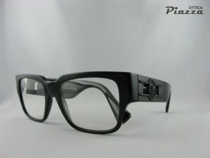 Occhiali da vista Versace VE3350 5360 neri logo nero