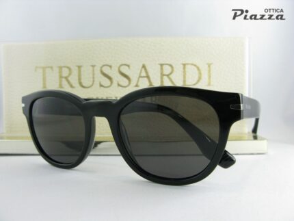 Occhiali da sole Trussardi TSM9018 A01 neri phantos