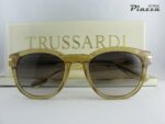 Occhiali da sole Trussardi TSM9018 T02 gialli phantos