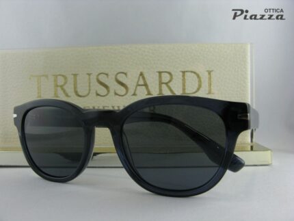 Occhiali da sole Trussardi TSM9018 T01 blu phantos