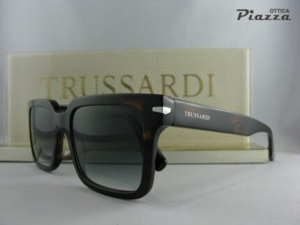 Occhiali da sole Trussardi TSM9019 G23 marroni avana