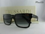 Occhiali da sole Trussardi TSM9019 G23 marroni avana