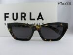Occhiali da sole Furla SFU777 05AW marroni scuro