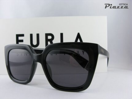 Occhiali da sole Furla SFU776 0700 nero
