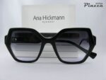 Occhiali da sole Ana Hickmann HI9223 A01 esagonali neri