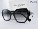Occhiali da sole Ana Hickmann HI9223 A01 esagonali neri
