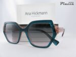 Occhiali da sole Ana Hickmann HI9223 H01 verde e rosa