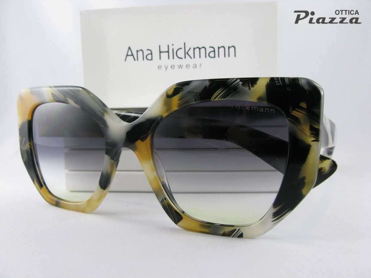 Occhiali da sole Ana Hickmann HI9224 G21 color corno striato