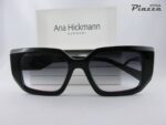 Occhiali da sole Ana Hickmann HI9229 A01 neri e asta oro