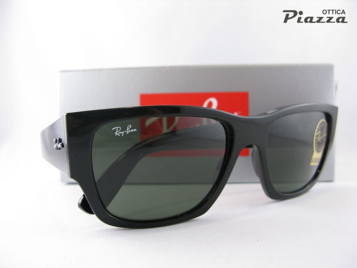 Occhiali da sole Ray Ban 0947S 901/31 Carlos neri