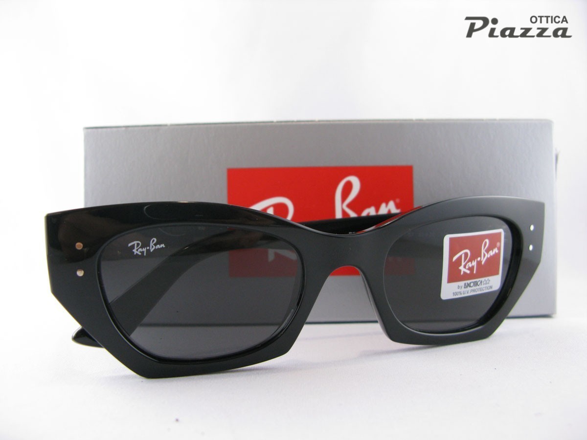 Occhiali da sole Ray Ban 4430 667787 ZENA neri