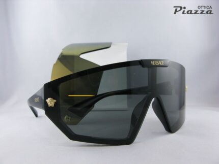 Occhiali da sole Versace VE4461 GB1/87 mascherina doppia lente
