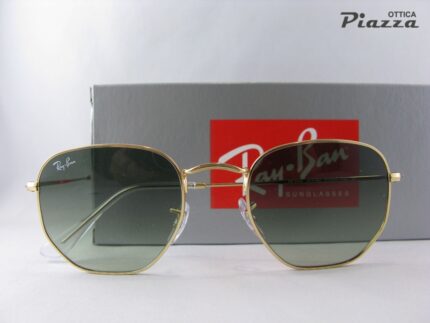 Occhiali da sole Ray Ban 3548 001/BH Hexagonal RB3548