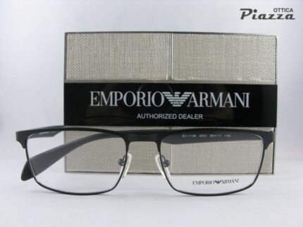 Occhiali da vista Emporio Armani EA1149 3001 nero opaco