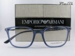 Occhiali da vista Emporio Armani EA3242 6108 blu trasparente