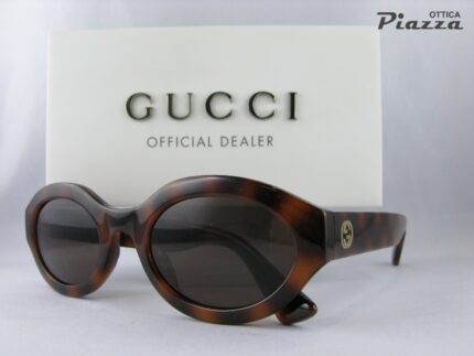 Occhiali da sole Gucci GG1579S 002 avana   8056376489255