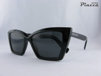 Occhiali da sole Saint Laurent SL 657 001 neri 8056376505078