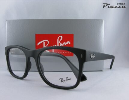 Occhiali da vista Ray Ban RX7228 2477 neri opachi