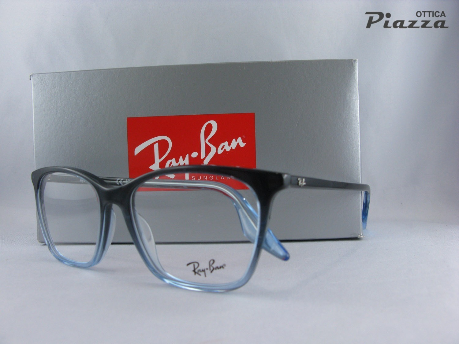 Occhiali da vista Ray Ban RX5422 8309 blu sfumato
