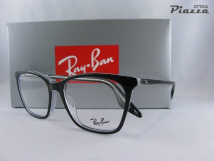 Occhiali da vista Ray Ban RX5422 2034 nero su trasparente