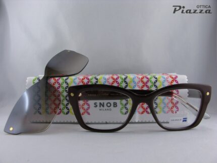 Occhiali da Vista Snob Milano GLAM SNV137C004Z + CLIP ON