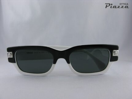 Occhiali da sole Versace VE4465 545987 top nero con bianco