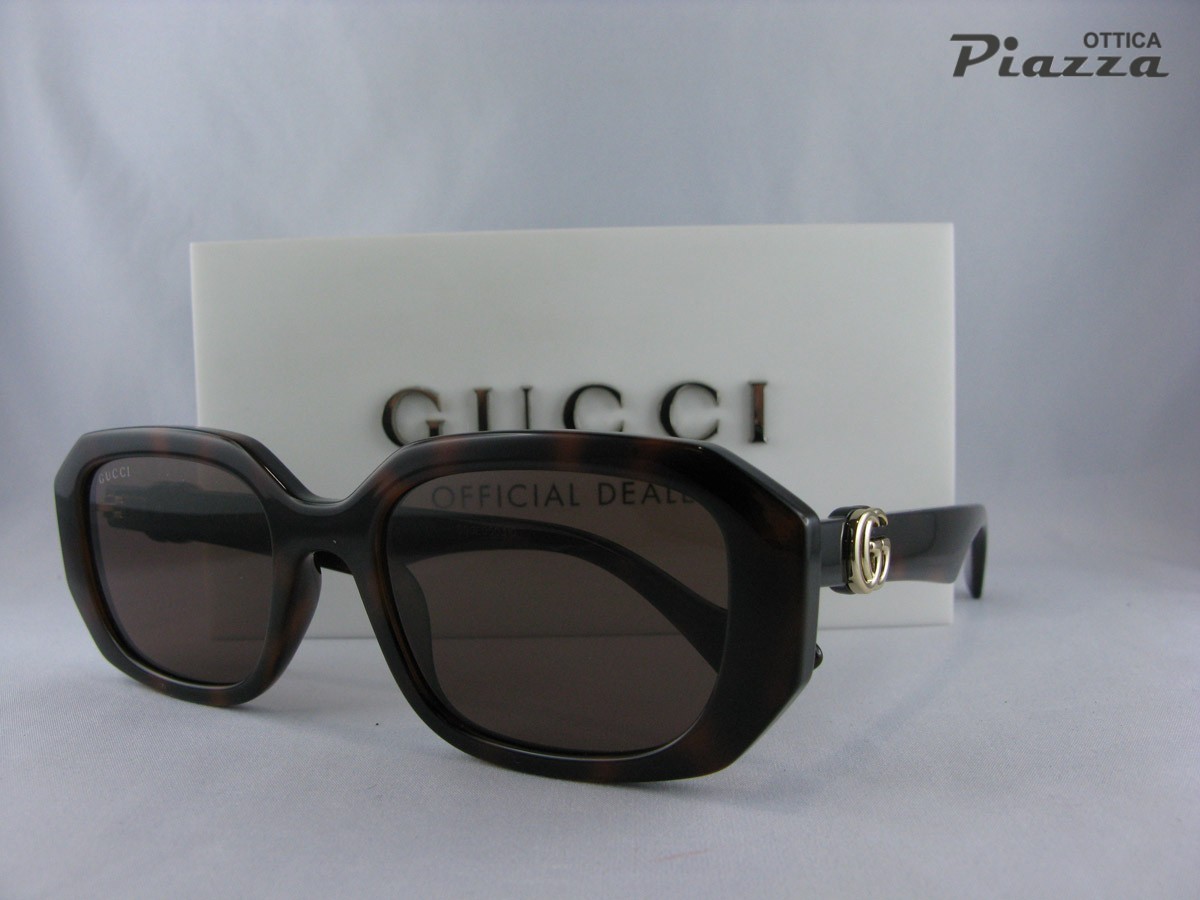 Occhiali da sole Gucci GG1535S 002 avana Occhiali da sole Gucci GG1535S 002 avana