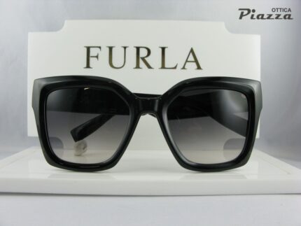 occhiali da sole furla sfu810 0700 neri grandi